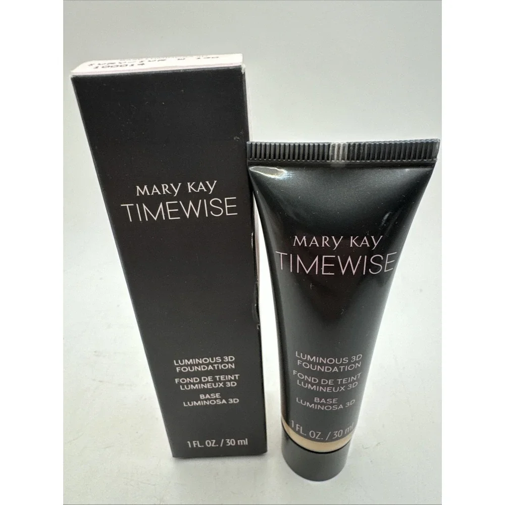 Ivory W 130 Mary Kay TimeWise Luminous 3D Foundation Normal/Dry Skin NIB 100014